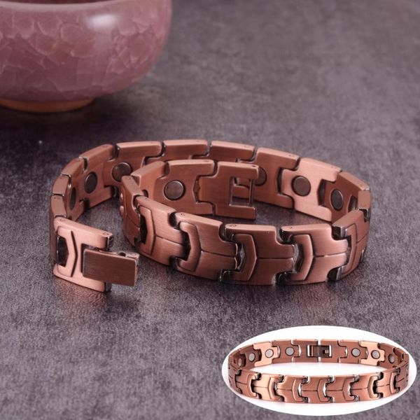 pure copper magnetic bracelet for women health energy metal copper magnetic bracelet arthritis nose pattern hand chain, Black
pure copper magnetic bracelet for women health energy metal copper magnetic bracelet arthritis nose pattern hand chain, Black