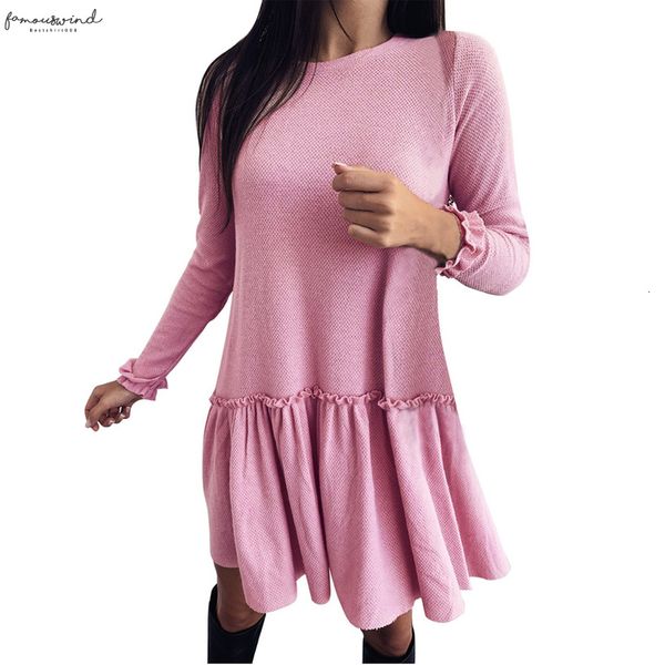 puff sleeve autumn ruffles sweet mini dress women casual round neck long sleeve loose pink gray elegant dresses winter female vestidos, Black;gray
puff sleeve autumn ruffles sweet mini dress women casual round neck long sleeve loose pink gray elegant dresses winter female vestidos, Black;gray