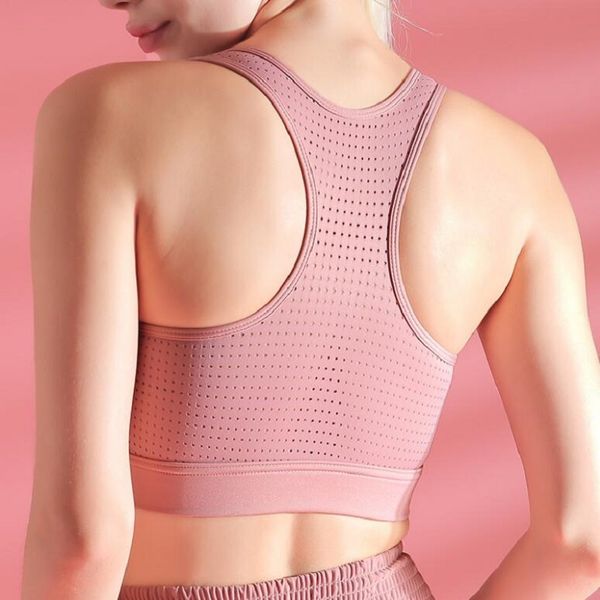 new style sports bra women mesh brathable sport female gym fitness sports underwear seamless running yoga bra, White;red
new style sports bra women mesh brathable sport female gym fitness sports underwear seamless running yoga bra, White;red