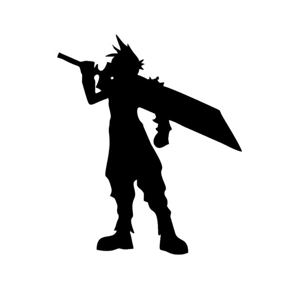 Character Cloud Final Fantasy Game Vinyl Car Sticker Decorative Decal Accessories, Color
Character Cloud Final Fantasy Game Vinyl Car Sticker Decorative Decal Accessories, Color