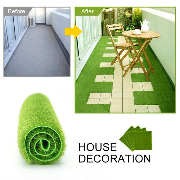 4xsynthetic landscape fake grass mat artificial turf lawn yard landscape 30x30cm
4xsynthetic landscape fake grass mat artificial turf lawn yard landscape 30x30cm