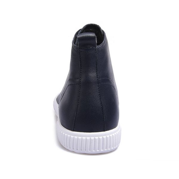fashion lace up mens genuine leather high shoes summer casual round toe flats shoes comfortable breathable male sneakers, Black
fashion lace up mens genuine leather high shoes summer casual round toe flats shoes comfortable breathable male sneakers, Black