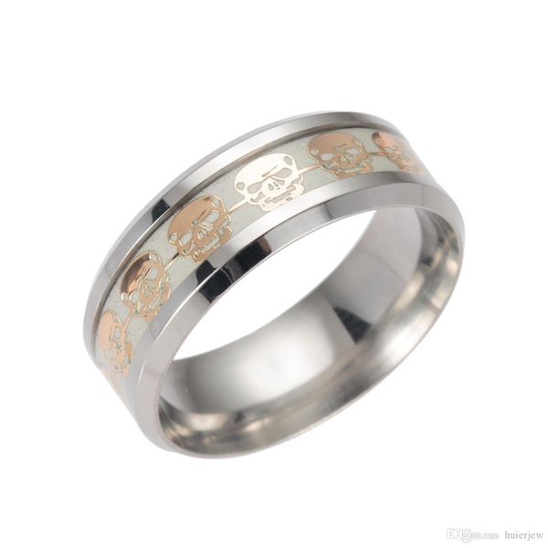 pretty mens rings luminous creative rings glow in the dark male beautifully jewelry skull rings for men, Silver
pretty mens rings luminous creative rings glow in the dark male beautifully jewelry skull rings for men, Silver