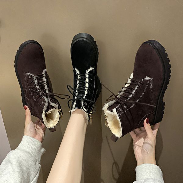 2019 winter new boots women fashion simple solid color sewing line decoration warm and comfortable casual boots, Black
2019 winter new boots women fashion simple solid color sewing line decoration warm and comfortable casual boots, Black