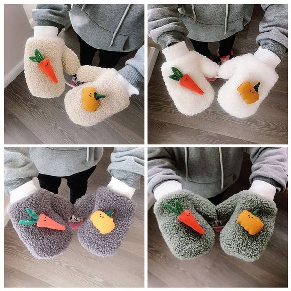 cartoo children warm mitten winter glove pumpkin radish children gloves string knit velvet thicken mitten gift, White
cartoo children warm mitten winter glove pumpkin radish children gloves string knit velvet thicken mitten gift, White