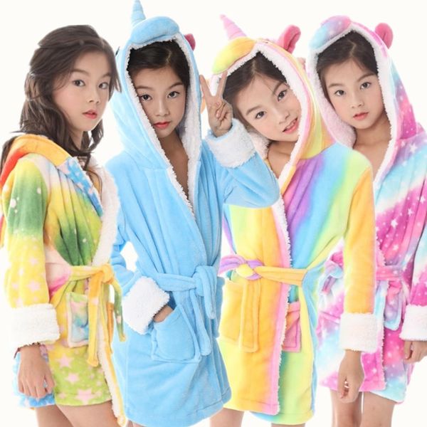 kids bathrobe unicorn pajamas sleepwear boys girls hooded robe loungewear, Black;red
kids bathrobe unicorn pajamas sleepwear boys girls hooded robe loungewear, Black;red