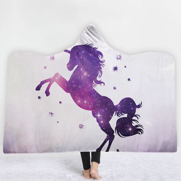 purple wild horse blanket with hat keep warm soft sofa comfortable white bottom blanket personality design new
purple wild horse blanket with hat keep warm soft sofa comfortable white bottom blanket personality design new
