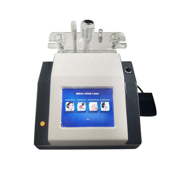 2020 4 in 1 980nm diode laser therapy machine vascular spider vein blood vessels removal beauty equipment, Black
2020 4 in 1 980nm diode laser therapy machine vascular spider vein blood vessels removal beauty equipment, Black