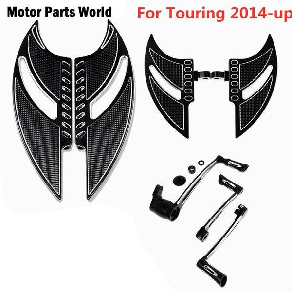 motorcycle cnc billet floorboard toe heel shift lever brake pedal foot board for touring electra glide road glide 2014-19
motorcycle cnc billet floorboard toe heel shift lever brake pedal foot board for touring electra glide road glide 2014-19