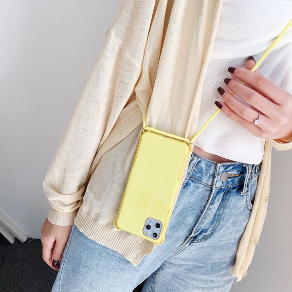 strap cord chain phone cover for iphone 11 pro max xr x xs max necklace lanyard neck strap rope for iphone 7 8 6 6s plus 11 case
