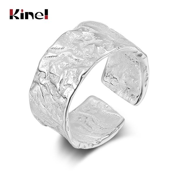 cluster rings kinel 925 sterling silver wedding for women couple trendy irregular geometric handmade jewelry valentine's day gifts, Golden;silver
cluster rings kinel 925 sterling silver wedding for women couple trendy irregular geometric handmade jewelry valentine's day gifts, Golden;silver