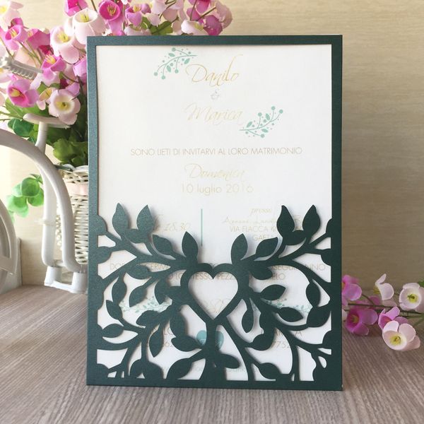 50pcs /lot hollow laser cut wedding invitation cards business meeting invitations novel birthday party greeting gift cards supplies, Black
50pcs /lot hollow laser cut wedding invitation cards business meeting invitations novel birthday party greeting gift cards supplies, Black
