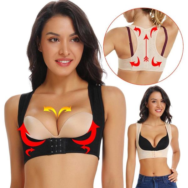 shoulder back posture support corrector belt adjustable straps bra chest brace correction slim shapewear women corset shaper
shoulder back posture support corrector belt adjustable straps bra chest brace correction slim shapewear women corset shaper
