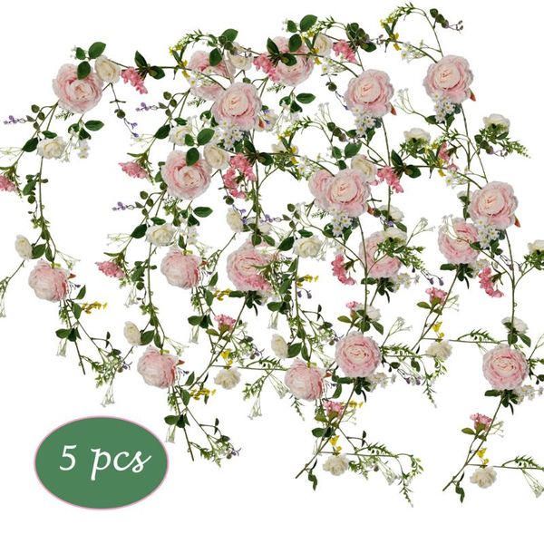 decorative flowers & wreaths 5 pcs fake austin vine penoy plants artificial flower 1.85m rattan hanging home el office wedding party garden
decorative flowers & wreaths 5 pcs fake austin vine penoy plants artificial flower 1.85m rattan hanging home el office wedding party garden