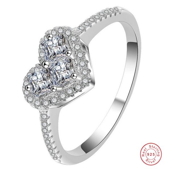 choucong brand new luxury jewelry 925 sterling silver princess cut white z sona diamond promise party women wedding heart band ring gift, Slivery;golden
choucong brand new luxury jewelry 925 sterling silver princess cut white z sona diamond promise party women wedding heart band ring gift, Slivery;golden