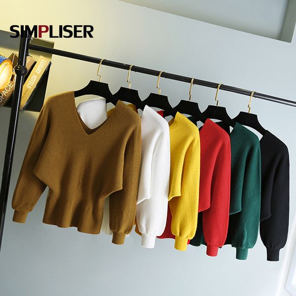 v-neck pullovers female lantern sleeve knitted sweater loose women sweaters pullovers womens jumpers shirt 2019 pull femme, White;black
v-neck pullovers female lantern sleeve knitted sweater loose women sweaters pullovers womens jumpers shirt 2019 pull femme, White;black