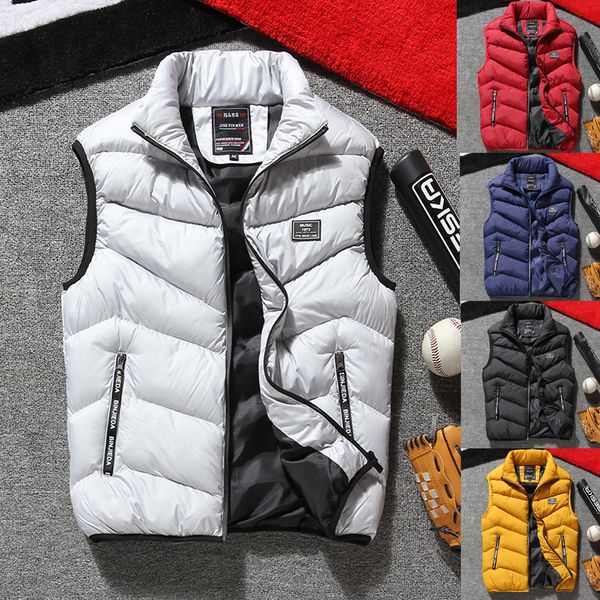 2018 winter warm mens vests coats sleeveless jacket vest waistcoat plus size -4xl, Black;white
2018 winter warm mens vests coats sleeveless jacket vest waistcoat plus size -4xl, Black;white