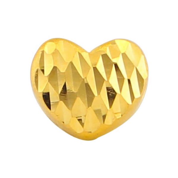 24k yellow gold pendant real gold carved heart pendant women 999 yellow p6212, Silver
24k yellow gold pendant real gold carved heart pendant women 999 yellow p6212, Silver