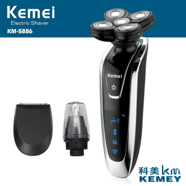 kemei rechargeable electric shaver razor men shaving machine 5d trimer washable barbeador face care afeitadora beard shaver
kemei rechargeable electric shaver razor men shaving machine 5d trimer washable barbeador face care afeitadora beard shaver