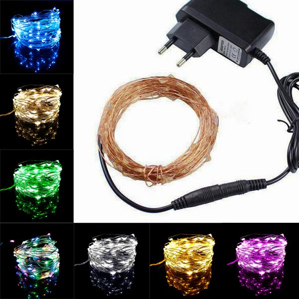 12v led string lights 10m 100leds copper wire fairy light with power adapter for christmas wedding decor
12v led string lights 10m 100leds copper wire fairy light with power adapter for christmas wedding decor