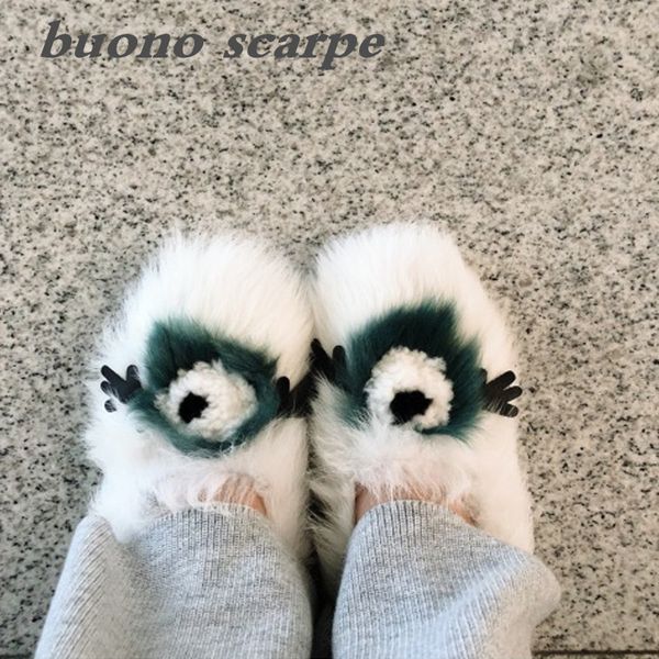 2019 girl autumn and winter new sheep fur one flat cotton shoes big eyes fur shoes, Black
2019 girl autumn and winter new sheep fur one flat cotton shoes big eyes fur shoes, Black