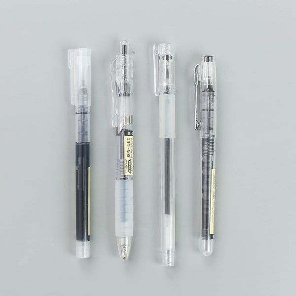 4 pcs/set simple press gel pen black neuter pen 0.5mm drawing pens students school office writing stationery supplies
4 pcs/set simple press gel pen black neuter pen 0.5mm drawing pens students school office writing stationery supplies