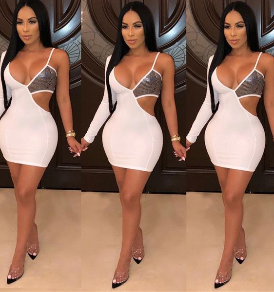 womens sequins panelled bodycon dress solid dresses with hollow out ladies night club dress, Black;gray
womens sequins panelled bodycon dress solid dresses with hollow out ladies night club dress, Black;gray