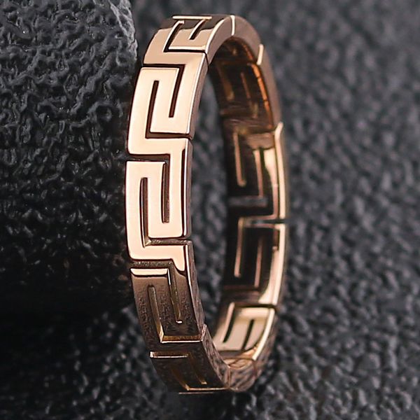 new type of titanium steel from europe and america in 2020, hollowed-out great wall ring, stainless steel cut tail ring,fashion and creative
new type of titanium steel from europe and america in 2020, hollowed-out great wall ring, stainless steel cut tail ring,fashion and creative