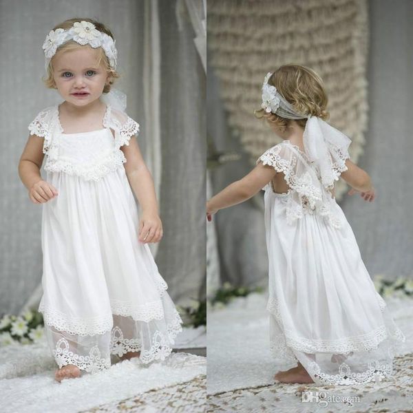 cute 2019 lace flower girls dresses a line square neck baby christening girls pageant dresses first communion dress kids formal wear, White;blue
cute 2019 lace flower girls dresses a line square neck baby christening girls pageant dresses first communion dress kids formal wear, White;blue