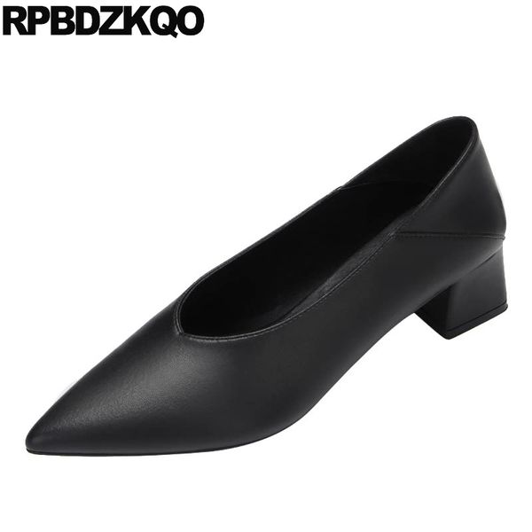 thick pointed toe slip on 2020 black size 4 34 fashion pumps chunky medium heels block shoes for women casual
thick pointed toe slip on 2020 black size 4 34 fashion pumps chunky medium heels block shoes for women casual