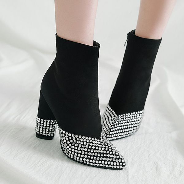 s.romance women ankle boots female shoes woman plus size 34-43 high heels ladies pumps fashion boots 2018 booties black sb093
s.romance women ankle boots female shoes woman plus size 34-43 high heels ladies pumps fashion boots 2018 booties black sb093