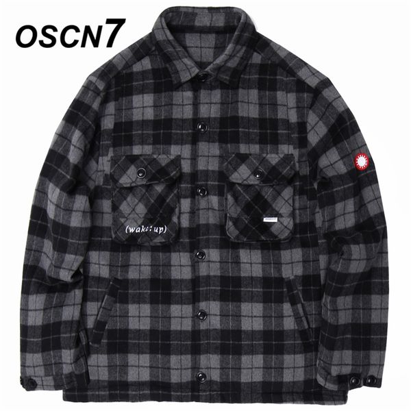oscn7 casual funny plaid oversize padded jackets men 2019 new japanese streetwear loose casual women jackets coat f107, Black
oscn7 casual funny plaid oversize padded jackets men 2019 new japanese streetwear loose casual women jackets coat f107, Black