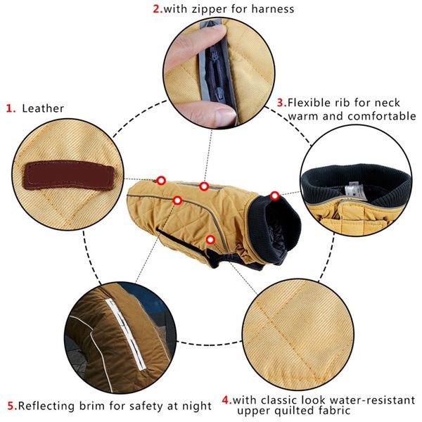waterproof french bulldog big dog vest jacket winter warm pet dog clothes for small large dogs puppy pug coat dogs pets clothing
waterproof french bulldog big dog vest jacket winter warm pet dog clothes for small large dogs puppy pug coat dogs pets clothing