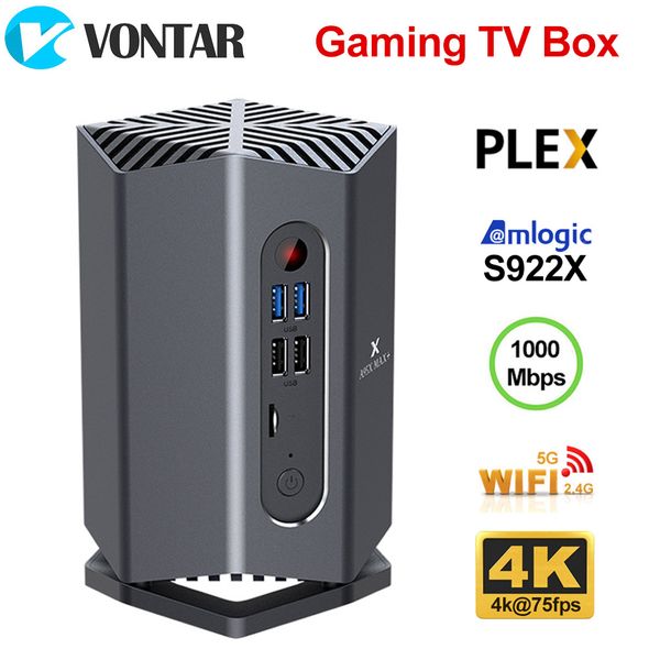 gaming tv box android 9.0 a95x max plus маѬ box 4gb 64gb amlogic s922x dual мв wifi 4k 75fps 1000m lan plex media server
gaming tv box android 9.0 a95x max plus маѬ box 4gb 64gb amlogic s922x dual мв wifi 4k 75fps 1000m lan plex media server