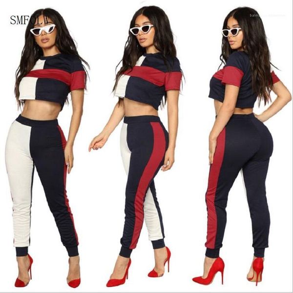 круглая шея с коротким рукавом multicolor строчка из двух частей брюки одежда женская два бюстье мода sexy, White
круглая шея с коротким рукавом multicolor строчка из двух частей брюки одежда женская два бюстье мода sexy, White