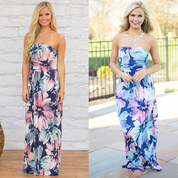 summer european and american women's wear new breast-wrapped dress bohemian beach dress, White;black
summer european and american women's wear new breast-wrapped dress bohemian beach dress, White;black