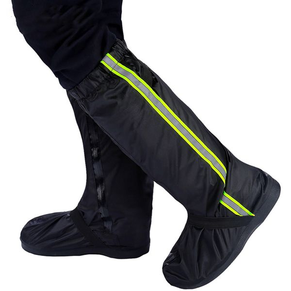 fluorescent rain shoes cover boots reusable rain cover for shoes waterproof motorcycle rain shoes cover non slip boots, Black;red
fluorescent rain shoes cover boots reusable rain cover for shoes waterproof motorcycle rain shoes cover non slip boots, Black;red