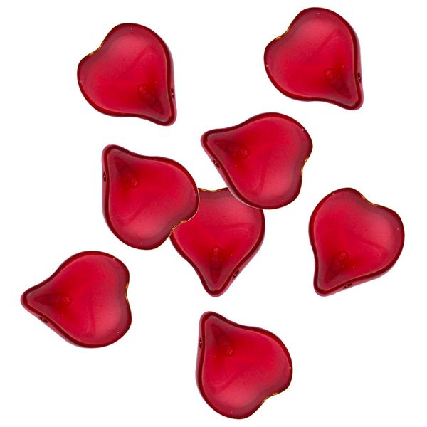 30pc heart loose czech glass spacer beads diy hair jewelry making
30pc heart loose czech glass spacer beads diy hair jewelry making