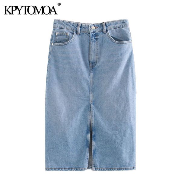 kpytomoa women 2020 chic fashion high waist denim midi skirt vintage zipper fly pockets front vents female skirts faldas mujer, Black
kpytomoa women 2020 chic fashion high waist denim midi skirt vintage zipper fly pockets front vents female skirts faldas mujer, Black