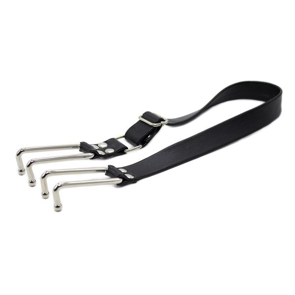 adjustable adults pu sexuelstoys mouth leather mask harness hooks 562ajouets for open dental nctlx