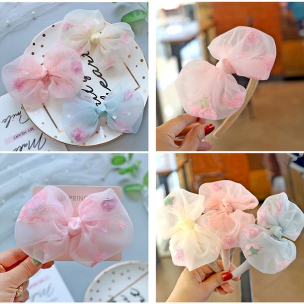 10pcs/lot organza yarn wrapped bow hair clip hairbands girls flower sequins hairpins fashion hair accessories princess ornaments, Slivery;white
10pcs/lot organza yarn wrapped bow hair clip hairbands girls flower sequins hairpins fashion hair accessories princess ornaments, Slivery;white