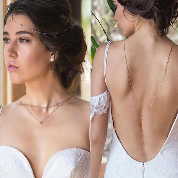 women's rhinestone inlaid long drop bridal back necklace lady body chain wedding jewelry, Silver
women's rhinestone inlaid long drop bridal back necklace lady body chain wedding jewelry, Silver