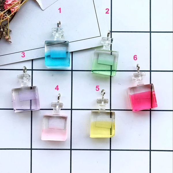 10pcs kawaii resin fashion perfume bottle charms for diy decoration neckalce earring key chain jewelry making, Silver
10pcs kawaii resin fashion perfume bottle charms for diy decoration neckalce earring key chain jewelry making, Silver