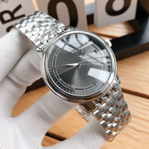 montre de luxe 2824 automatic mechanical movement auto date 316 stainless steel case strap sapphire glass mirror size 39.5mm 10mm with box, Slivery;brown
montre de luxe 2824 automatic mechanical movement auto date 316 stainless steel case strap sapphire glass mirror size 39.5mm 10mm with box, Slivery;brown