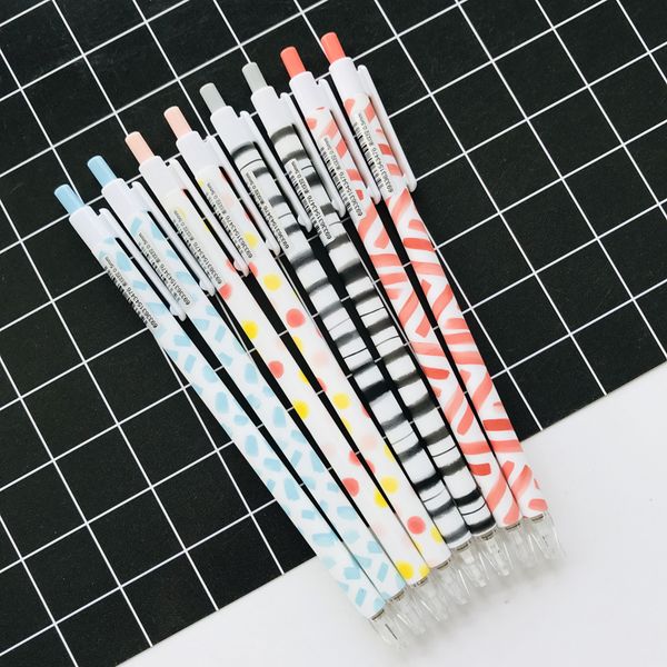 4pcs/lot simple watercolor dots stripe press mechanical pencil school office supply student stationery 0.5mm, Blue;orange
4pcs/lot simple watercolor dots stripe press mechanical pencil school office supply student stationery 0.5mm, Blue;orange