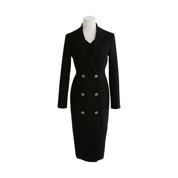 autumn winter coat women casual wool jackets blazers female elegant double breasted suit long coat ladies plus size 4xl dress, Black
autumn winter coat women casual wool jackets blazers female elegant double breasted suit long coat ladies plus size 4xl dress, Black