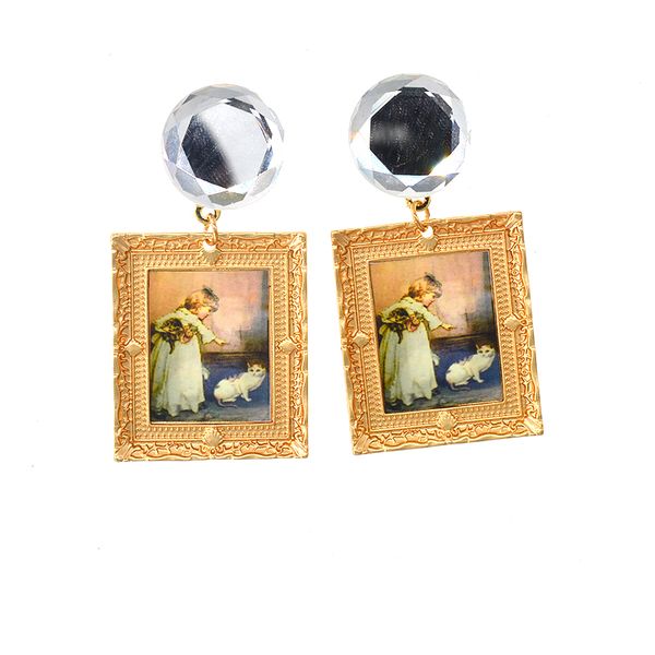 charm geometric square dangle earrings for women wedding party statement drop earings baroque retro style square crystal earing, Silver
charm geometric square dangle earrings for women wedding party statement drop earings baroque retro style square crystal earing, Silver