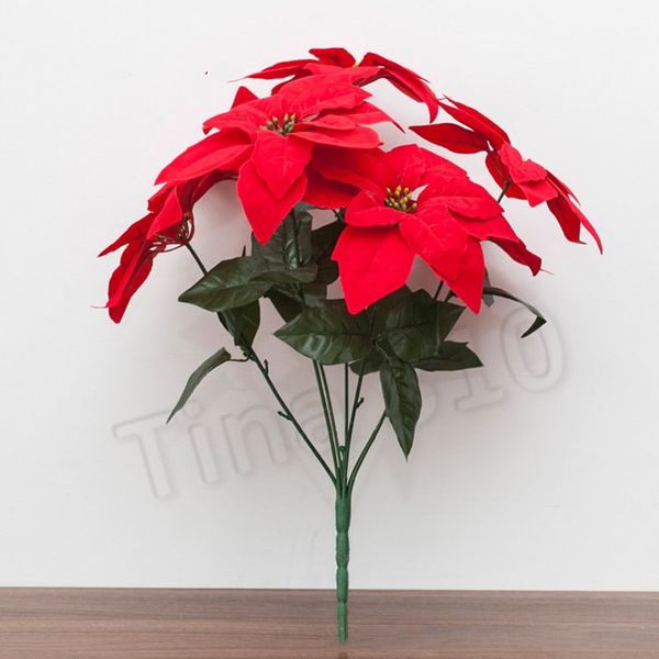 new artificial flowers simulation silk poinsettia red silk christmas decorative christmas flowers home xmas partyware t2i5551
new artificial flowers simulation silk poinsettia red silk christmas decorative christmas flowers home xmas partyware t2i5551
