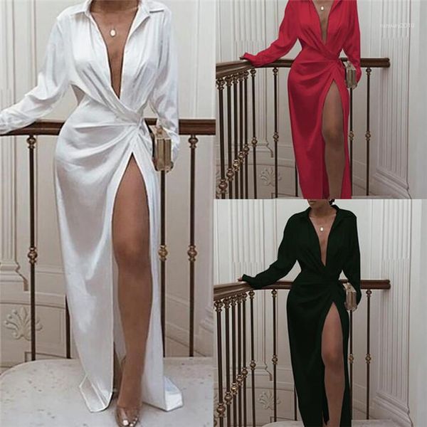 сплит платье sexy v шеи длинного рукав сплошного цвета платье famale одежда женщина высокая талия, Black;gray
сплит платье sexy v шеи длинного рукав сплошного цвета платье famale одежда женщина высокая талия, Black;gray