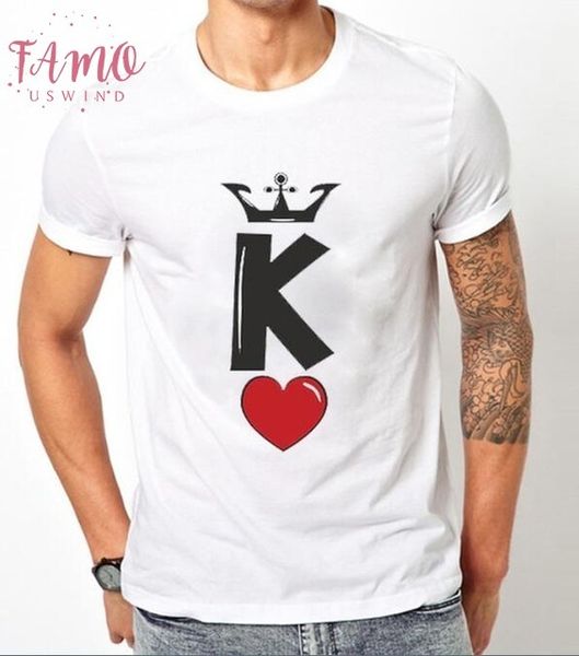 2019 лета хлопок пара lovers футболка корона k print sweet короткий рукав amp; tees мода love heart t shirt, White
2019 лета хлопок пара lovers футболка корона k print sweet короткий рукав amp; tees мода love heart t shirt, White